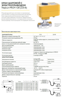 ���� ������� � ��������������� Neptun PROFI 220� 1 ����� ���������� ������